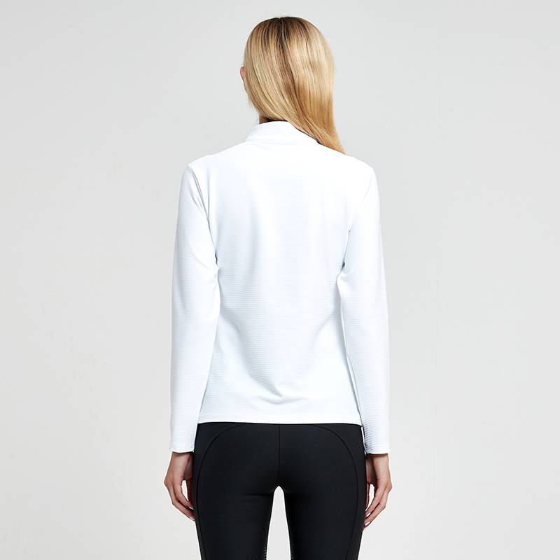 Thickened Hematus T -shirt Equestrian Equipment Long Sleeve Madam Riding Clothing Autumn and Winter Knight Shirts Riding Equipment