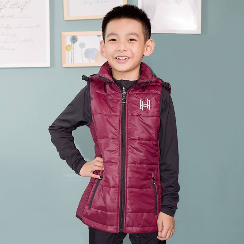 HelloHorse Equestrian vest, cotton vest autumn and winter warm knights, children's adults, adults