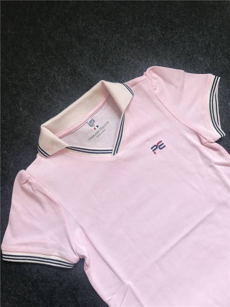 British PE Children's Equestrian T -shirt Olunma Parcete Products Knight Equipment Girls Girls Riding Short -sleeved Shirt
