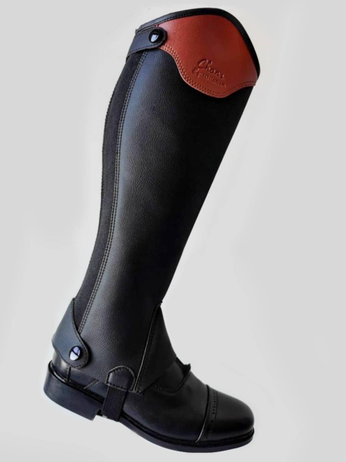 Horse protection for leg-skinned children riding leg-protective male knights grinding feet and boots with Chaps women riding horses