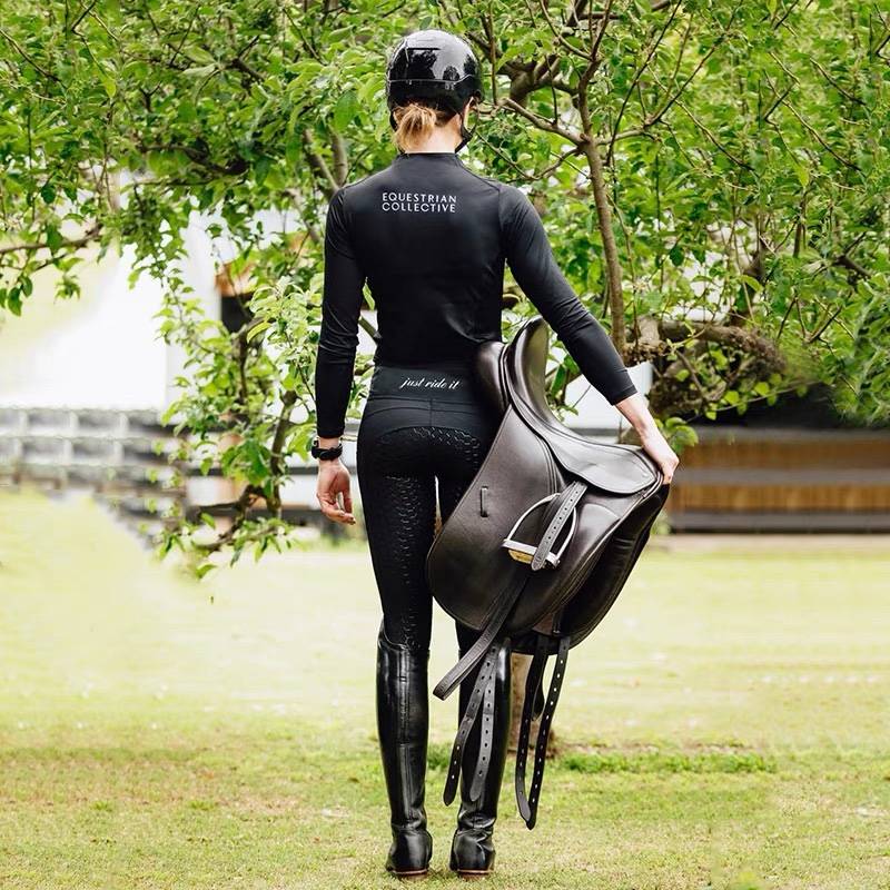 Professional equestrian pants silicon glue spring and summer riding pants breathable ladies equipment Eight -foot dragon horses