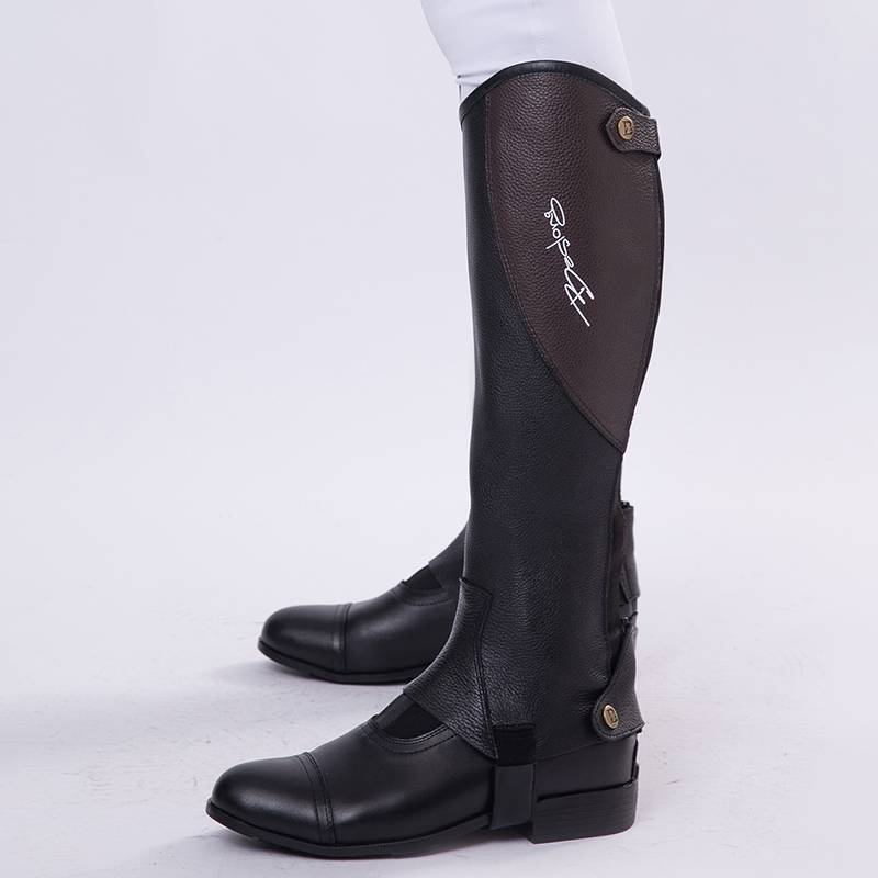 Summer riding legs, comfortable, breathable leather equestrian leather legs, spring Qutabs equestrian supplies, children's knight equipment