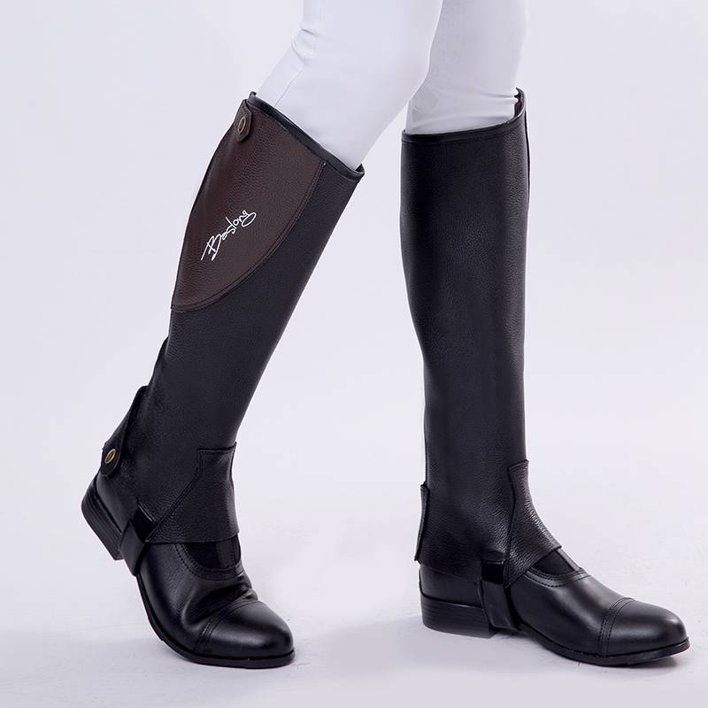 Summer riding legs, comfortable, breathable leather equestrian leather legs, spring Qutabs equestrian supplies, children's knight equipment