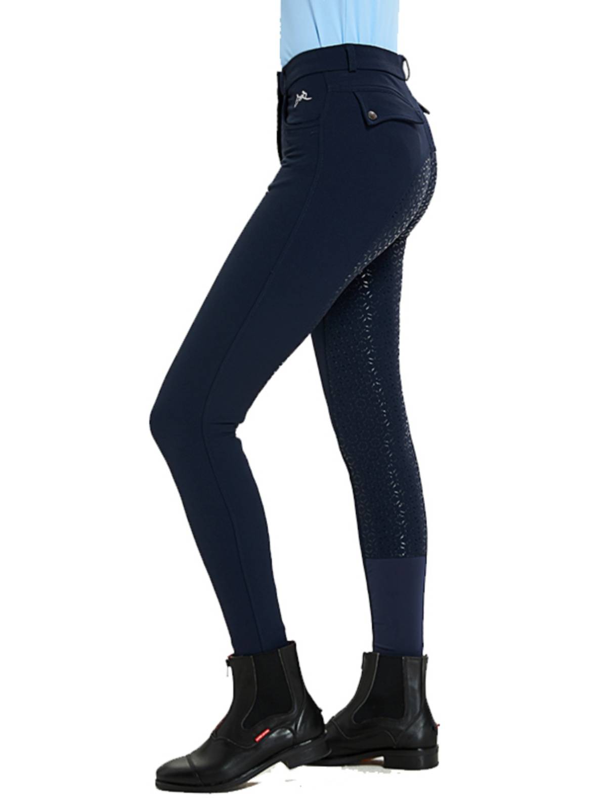 All -silicon equestrian horse pants four seasons thin horse riding competition training clothing imported anti -slip and wear -resistant knight equipment