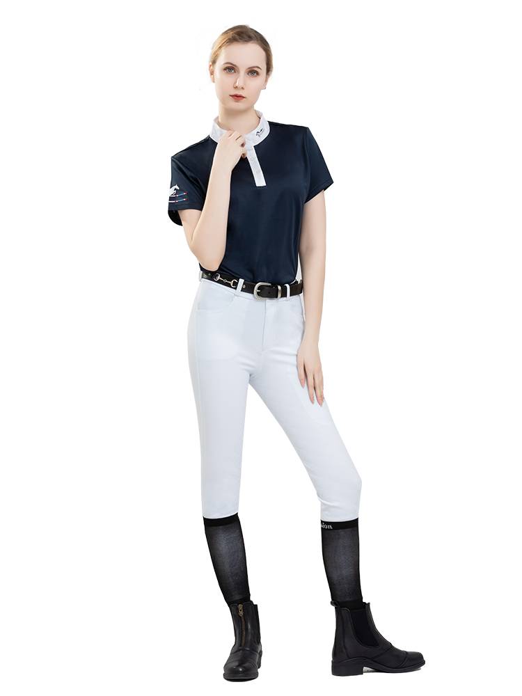 Cavassion Summer Equestrian T -shirt Female Cavaliers Equipment Rock Horse 8102066