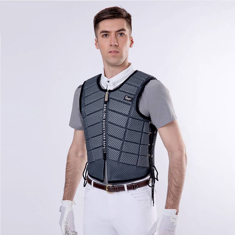 Horseback protection vests for the safety of adult knights' vests