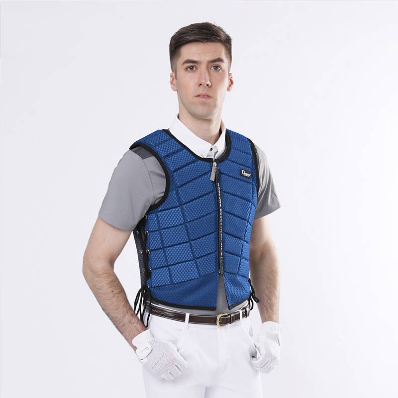 Horseback protection vests for the safety of adult knights' vests