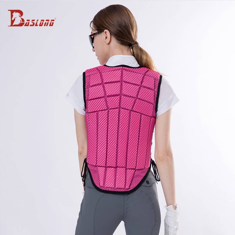 Horseback protection vests for the safety of adult knights' vests
