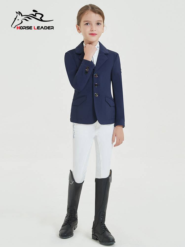 Children's Equestrian suit Four Seasons Cavaliers High Bullet -breathable Training Equestrian Equipment Test Horse Riding Jacket