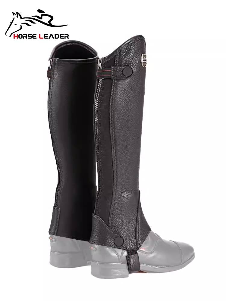 HorseLeader Equestrian Legs Equestrian Equestrian Equestnically Pacific Adult Men and Women's Leather Knight Protect