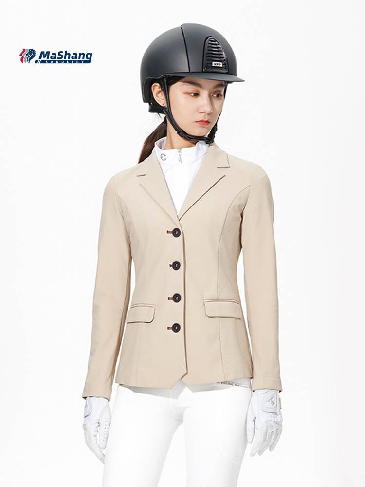 Mashangma's adult female equestrian suit disorder, knight jacket, thin riding tinker training clothing