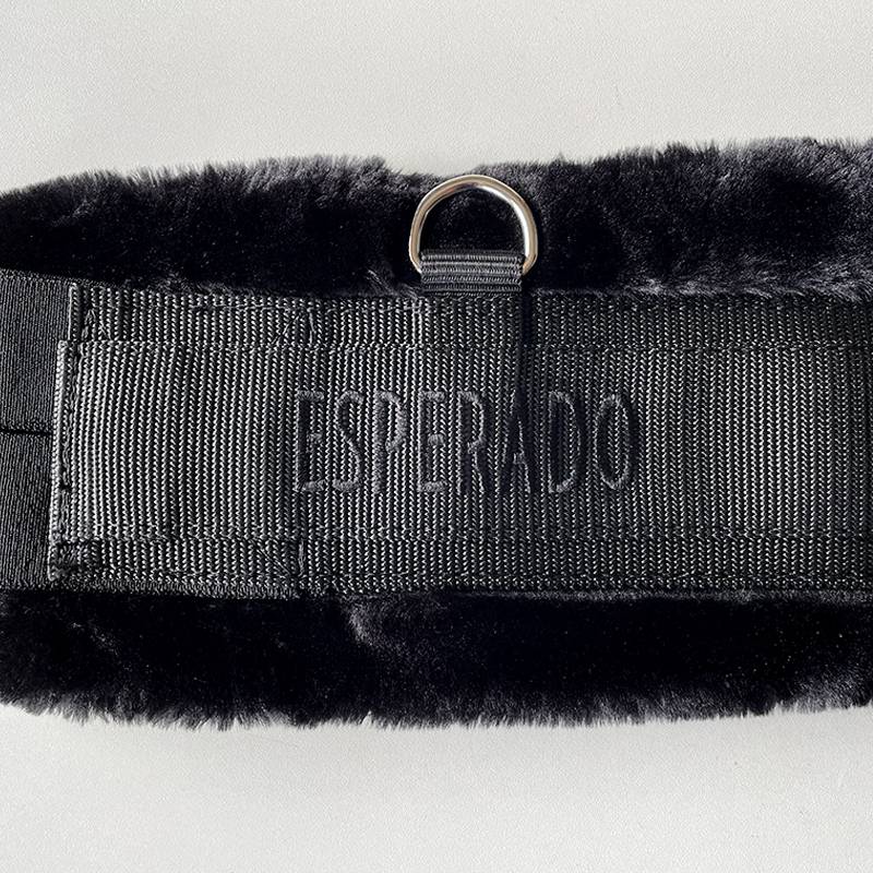 German Esperado Equestrian Knight Equipment Equipped with high imitation cashmere wool wool belly