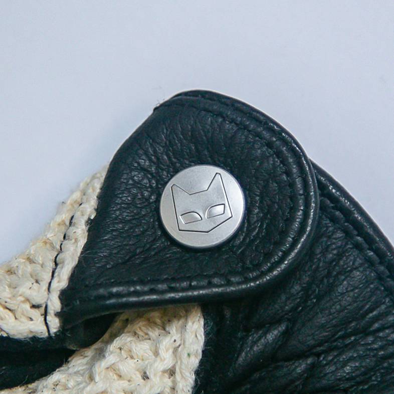 Newly new!SEV Marchal Retro Classic locomotive Spring and Summer Deer Citrimp Knit Riding Gloves