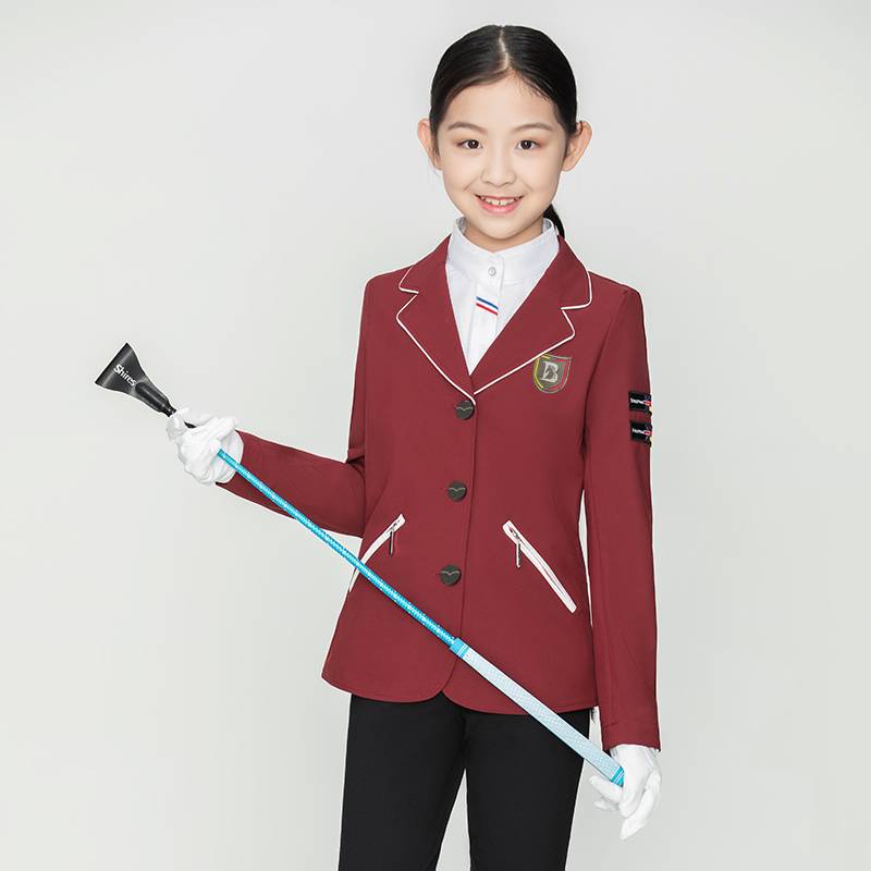 Eight -foot dragon children's equestrian jacket performances suits obstacle equestrian matte contest suits knight clothes equestrian clothes