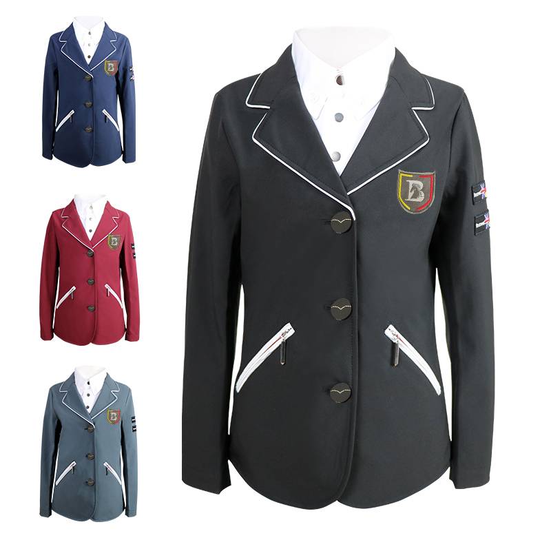 Eight -foot dragon children's equestrian jacket performances suits obstacle equestrian matte contest suits knight clothes equestrian clothes