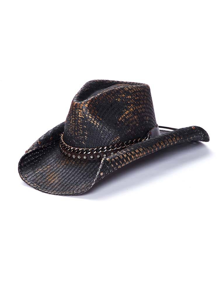 The Western Cowboy Rider Hat Straw Hat Twirling the American Generic Hat Campaign