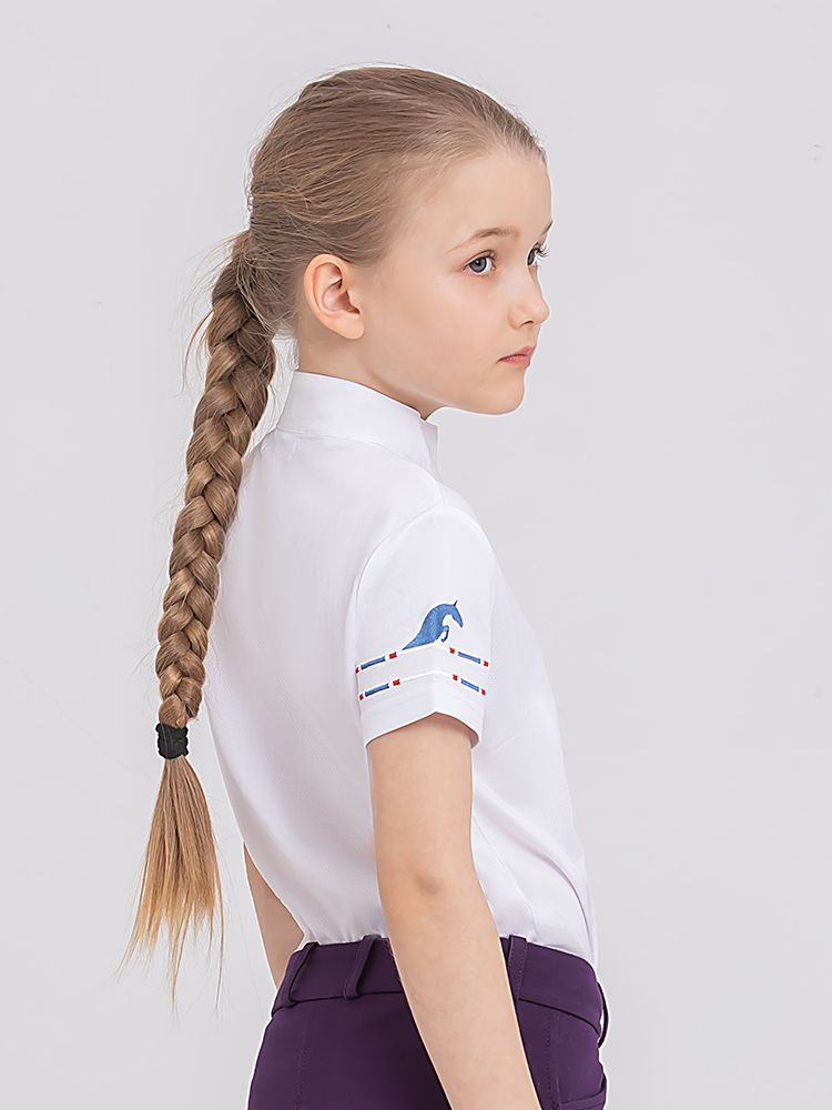 Cavassion Summer Children's Equestrian T -shirt Men and Women Cavaliers Equipment Rock Horse 8102067