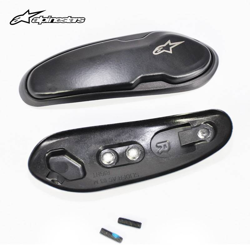 Italian AlpineStars motorcycle riding boots universal accessories aluminum alloy toe protective slider