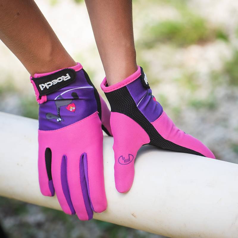 German ROECKL Equestrian glove children's cartoon pattern riding glove gloves spring and summer, anti -slip and wear -resistant knight equipment