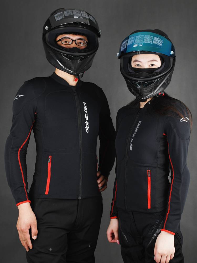A -star cyclical service AlpineStars motorcycle summer net eye anti -felling armor nursing armored clothing and motorcycle service men's and women's models