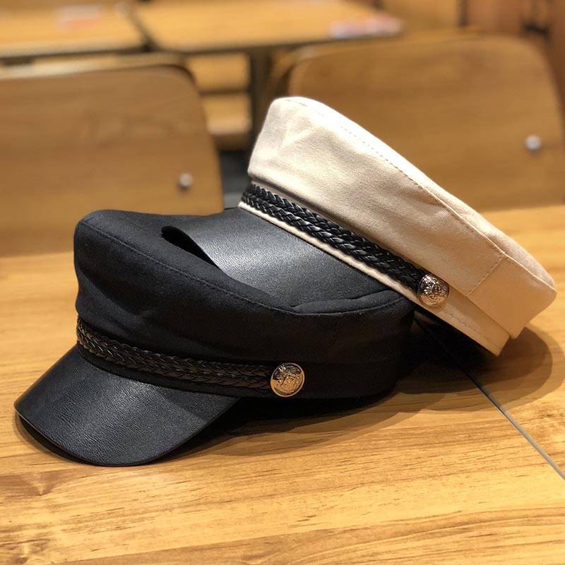 Spring and Summer Die Ding Ding Ding Ding Duck Hat Painter Hat Girl Korean Trendy Style Fashion Eliminates Breda Hat Japanese Newspaper Hat