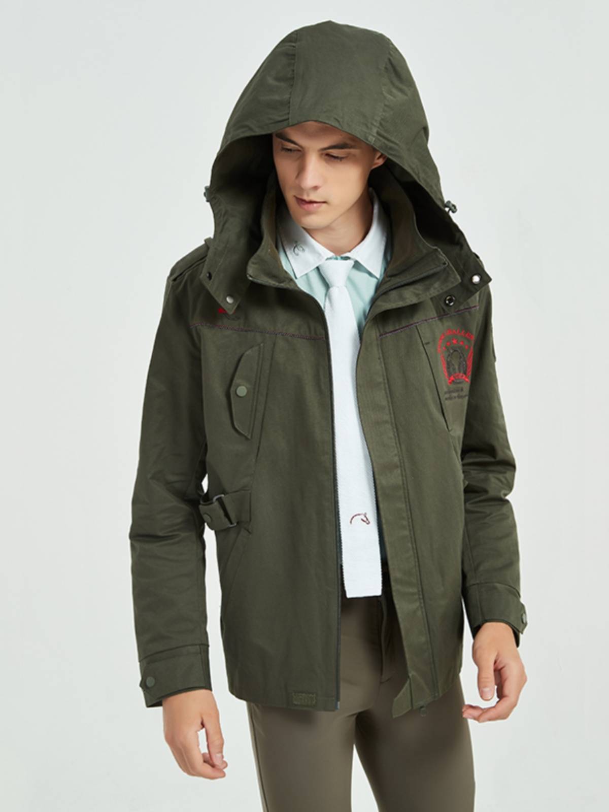 Epona men's uniforms in the long -term Packer equestrian jacket comfortable warm casual knight equipment