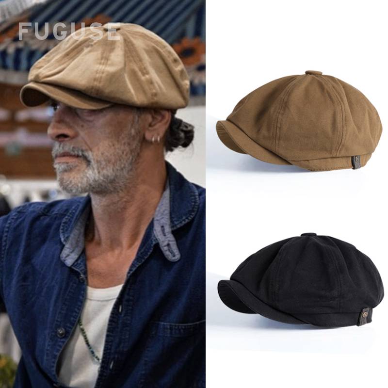Hat Male British Spring and Summer Retro Rado Tong Tong Boyo Women's Korean Version Autumn and Winter Tide Duck Tongue Hat Painter Breda Hat