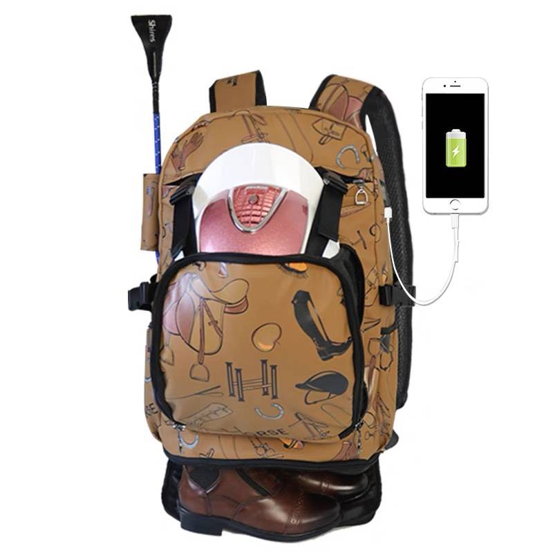 Adult Equestniablag Rider Baldle Patlosis Horse Boot Boots helmet Bags Bags Bags Boot Basted Multifunctional Storage
