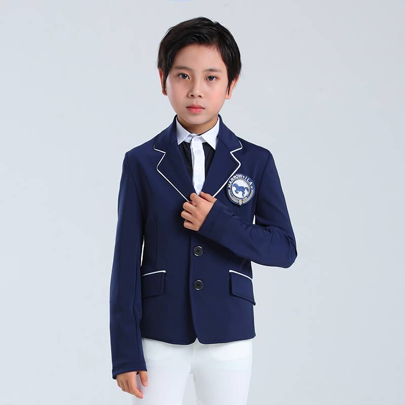 Children's Equestrian Jet Cavaliers Equestrian Sermoa Series Boys Jacket Equipment Professional Riding Training Competition Suit suit