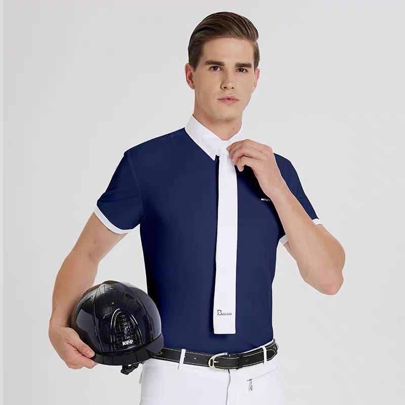 A horse tie race with a white-collar tie and a knight's dress for boys and girls
