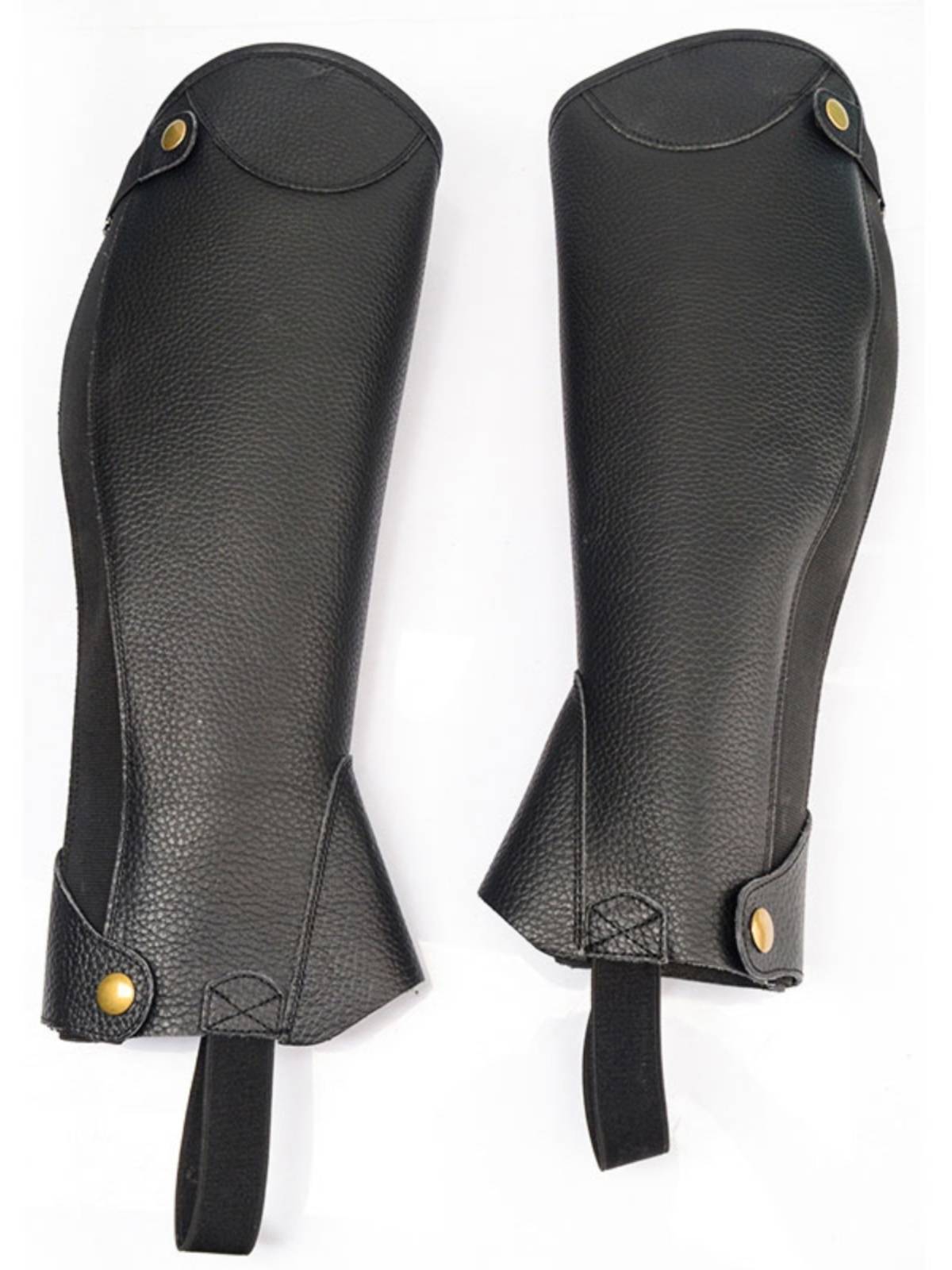 Adult equestrian leather leg protection children's horse riding training competition Knights equipped with men and women riding protective legs