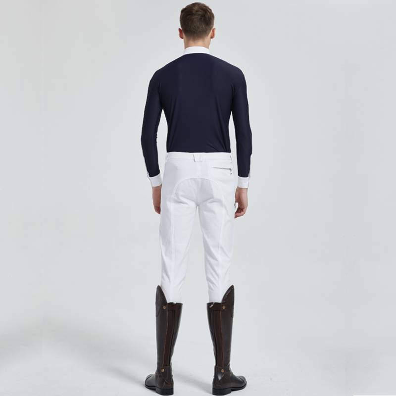 Professional equestrian competition T -shirt four seasons short -sleeved long -sleeved men's clothing riding equestrian equipment supplies