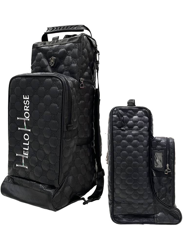 Hello Horse Equestrian Backpack Cavaliers Cavaliers Sports Equipment Large -capacity Boot helmet Barbio Equestrian Equipment