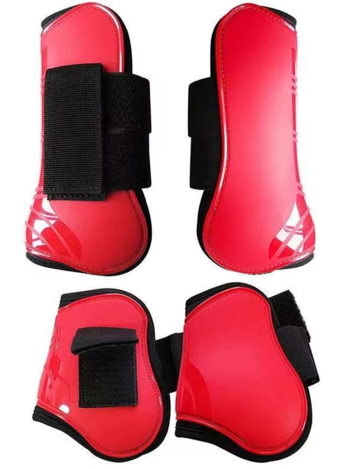 Hand-to-leg protection before and after leg protection