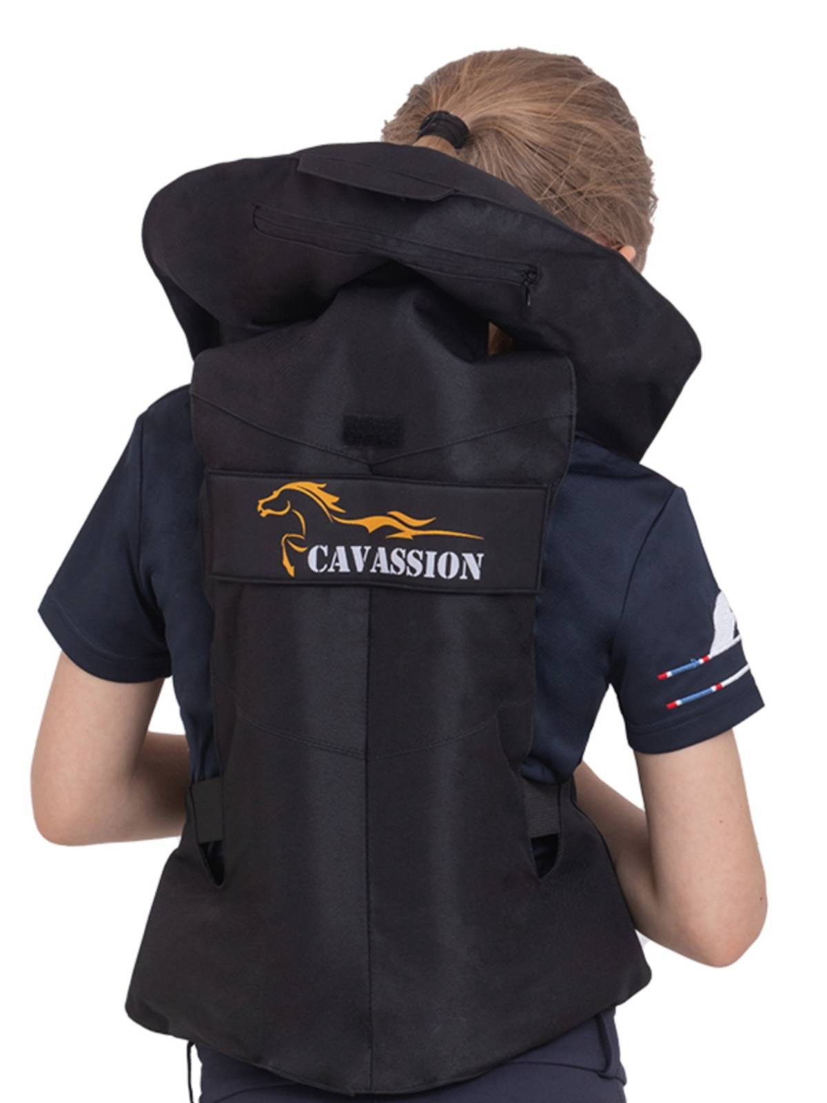 Horsecraft inflatable armored children riding against their vests