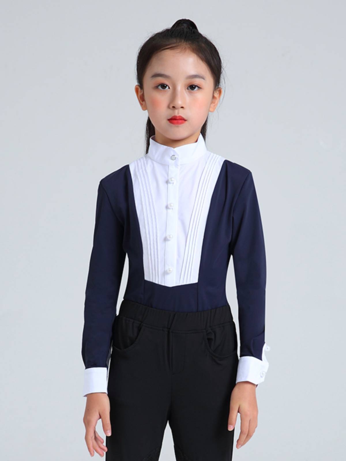 Special Equestrian long -sleeved long -sleeved T -shirt Equipment training competition