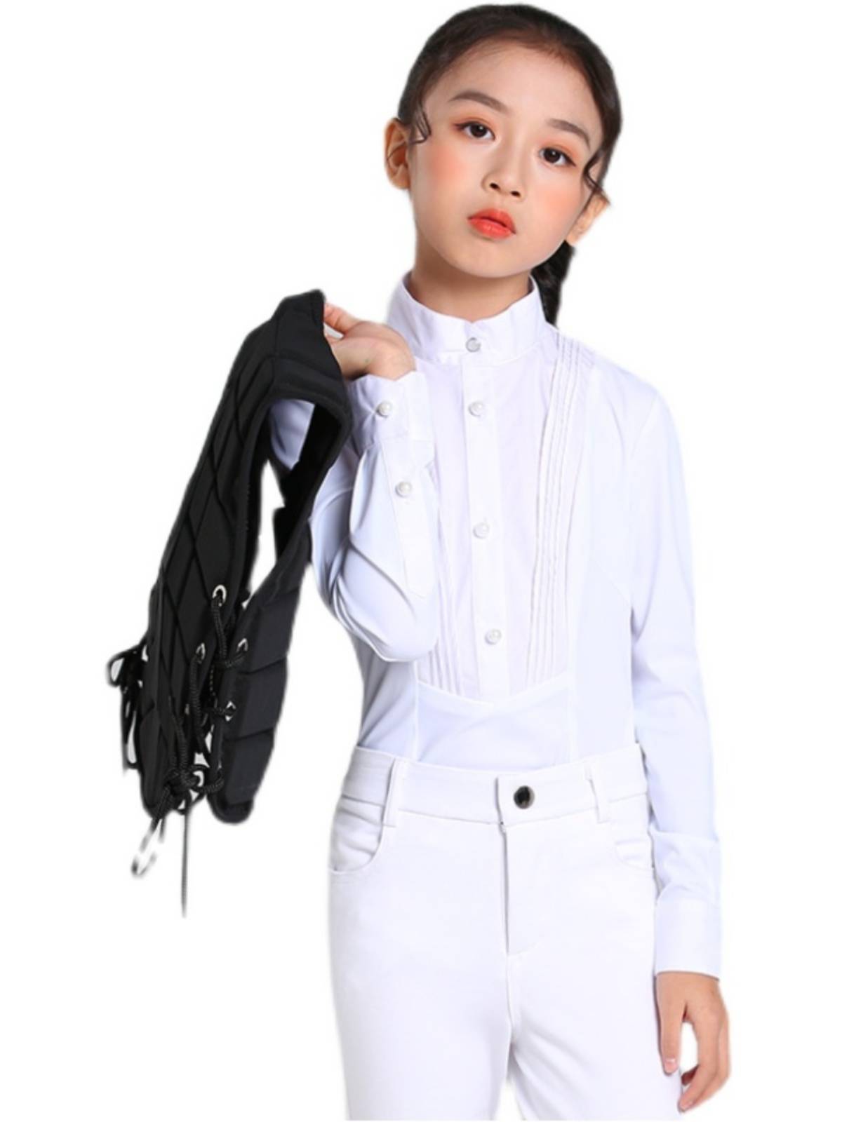 Special Equestrian long -sleeved long -sleeved T -shirt Equipment training competition