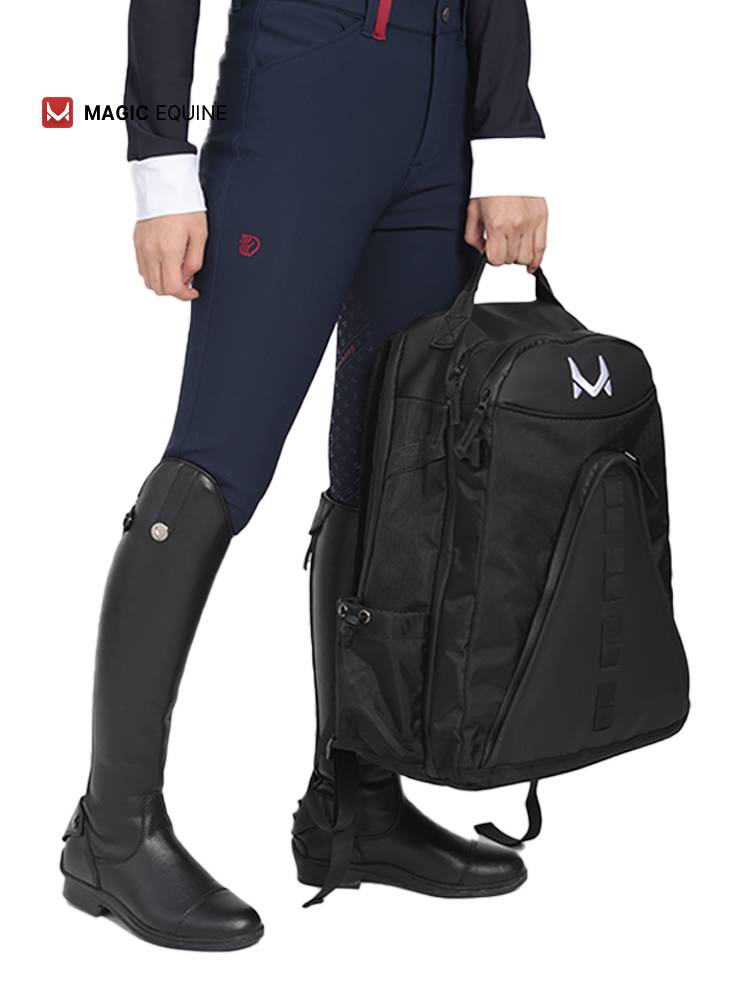ME equestrian shoulder bag helmet helmet Knight bag large -capacity shoe helmet horses pants bag equestrian equipment supplies