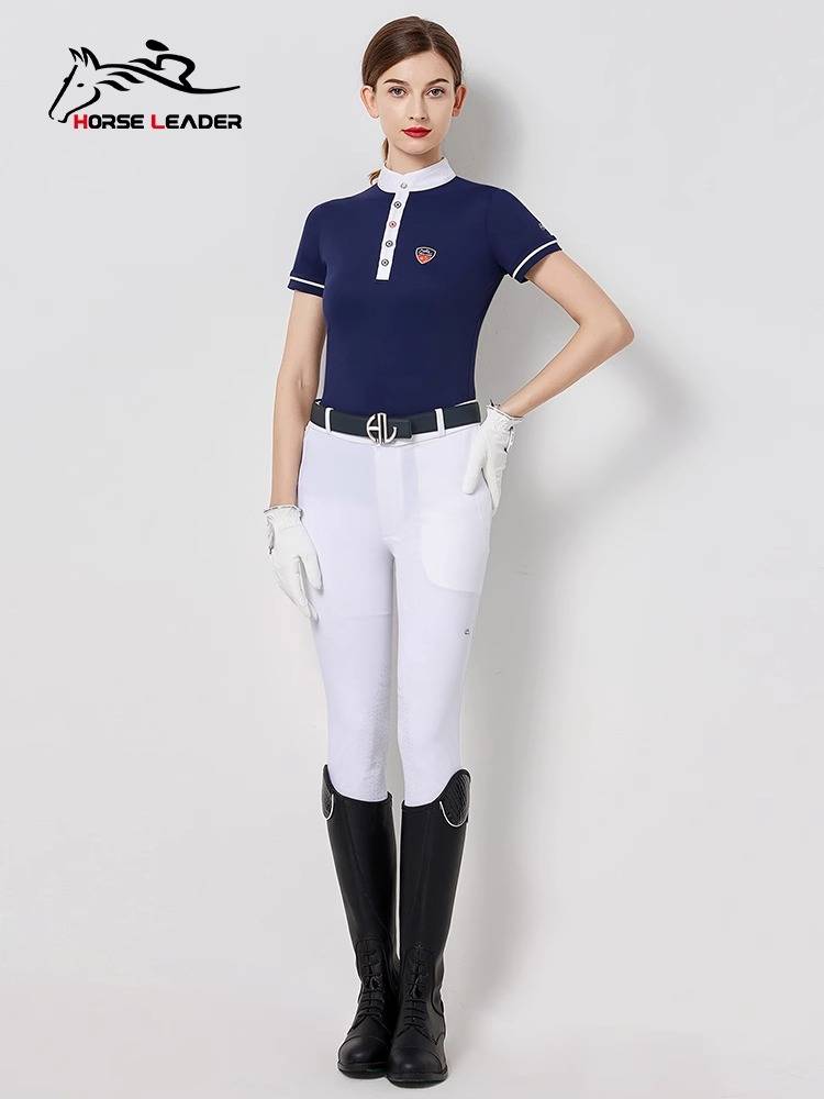 THE HORSE T-SHIRTS, THE SUMMER THIN-DRY KNIGHTS, THE SHORT-SLEEVED WOMEN'S SHIRTS, RIDING THE POLOS