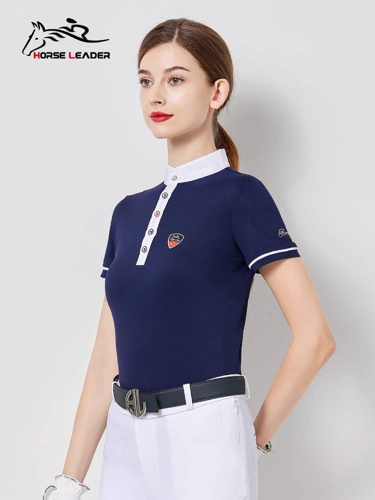 THE HORSE T-SHIRTS, THE SUMMER THIN-DRY KNIGHTS, THE SHORT-SLEEVED WOMEN'S SHIRTS, RIDING THE POLOS