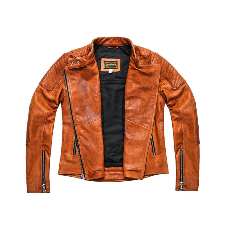 Uglybros ugly brother motorcycle riding service women's locomotive Harley American retro leather sheep leather leather four seasons