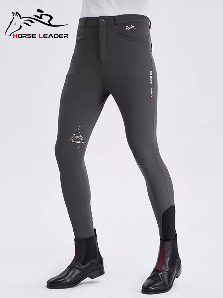 Horseleader men's summer ultra -thin fast horse pants silicon rubber riding horse horses horse pants Knight equipment
