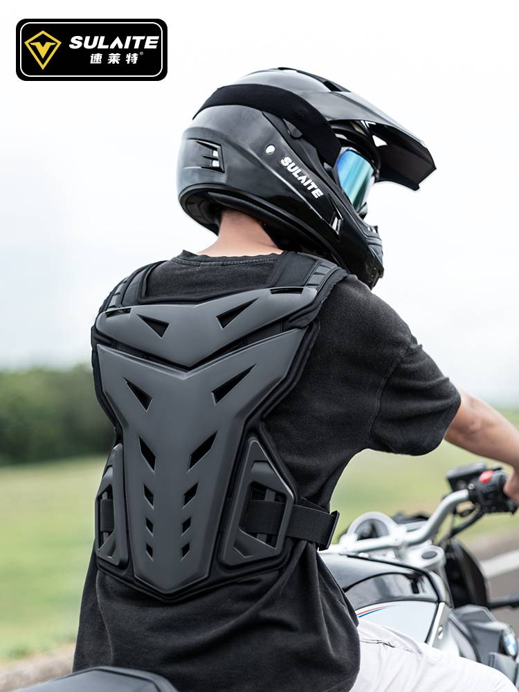 Motorcycle armor jacket summer breathable riding chest armor armor vest locomotive protection vest protective armor anti -drop armor