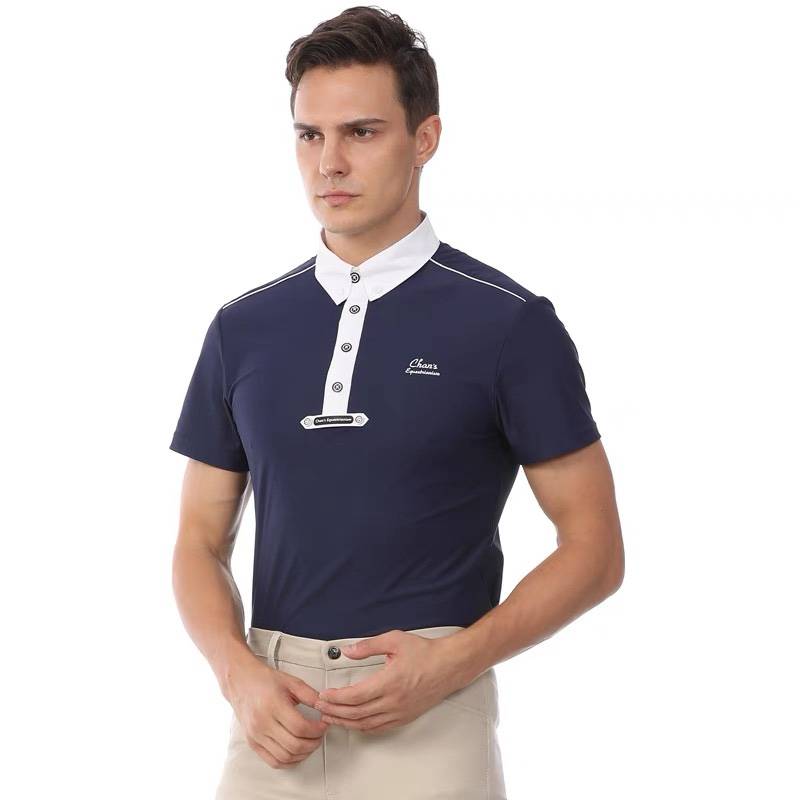 Summer Quarterly Equestrian T -shirt Riding T -shirt Shirt Short Sleeve Male Cavaliers Clothing Equestrian Equestnically Equestnically