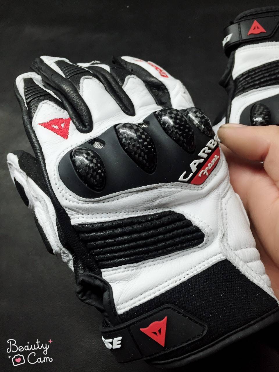 New Dennis Black Sheepskin Men and Women Knight Motorcycle Motor Motor Motor Riding Gloves Carbon Fiber New Product Recommendation