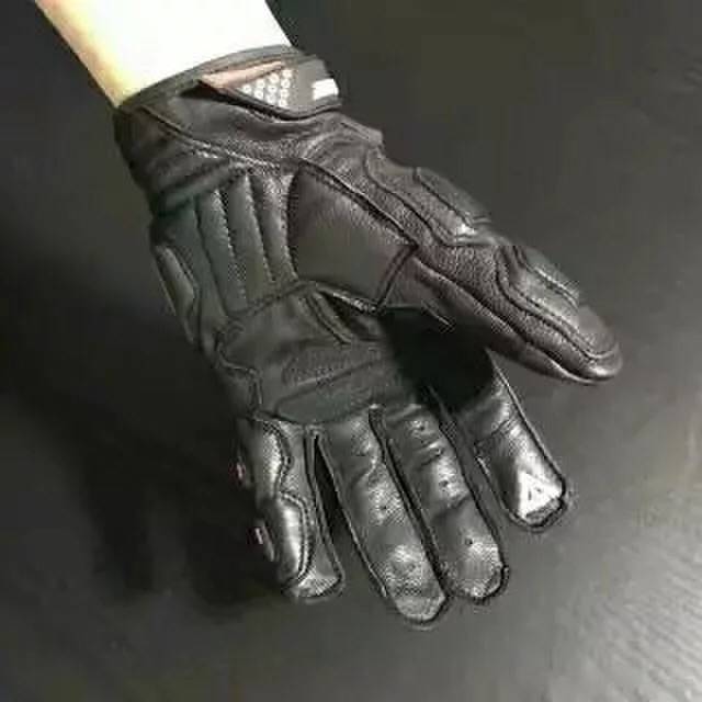 New Dennis Black Sheepskin Men and Women Knight Motorcycle Motor Motor Motor Riding Gloves Carbon Fiber New Product Recommendation