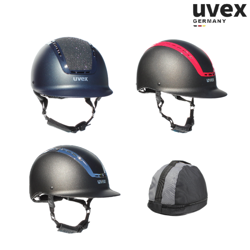 UVEX UVEX German SUXXEED Starshine Equestrian helmet ultra -light male and female children's knight helmet
