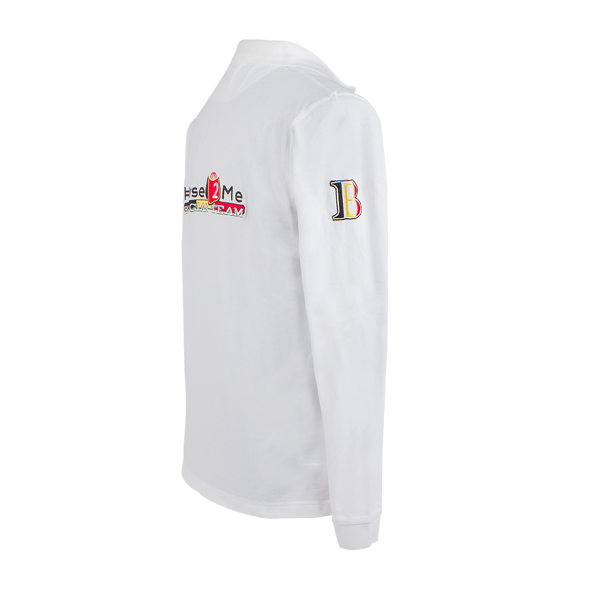 Belgian national queue series spring and autumn men's and women's long -sleeved POLO shirt equestrian jacket Knights are comfortable and breathable
