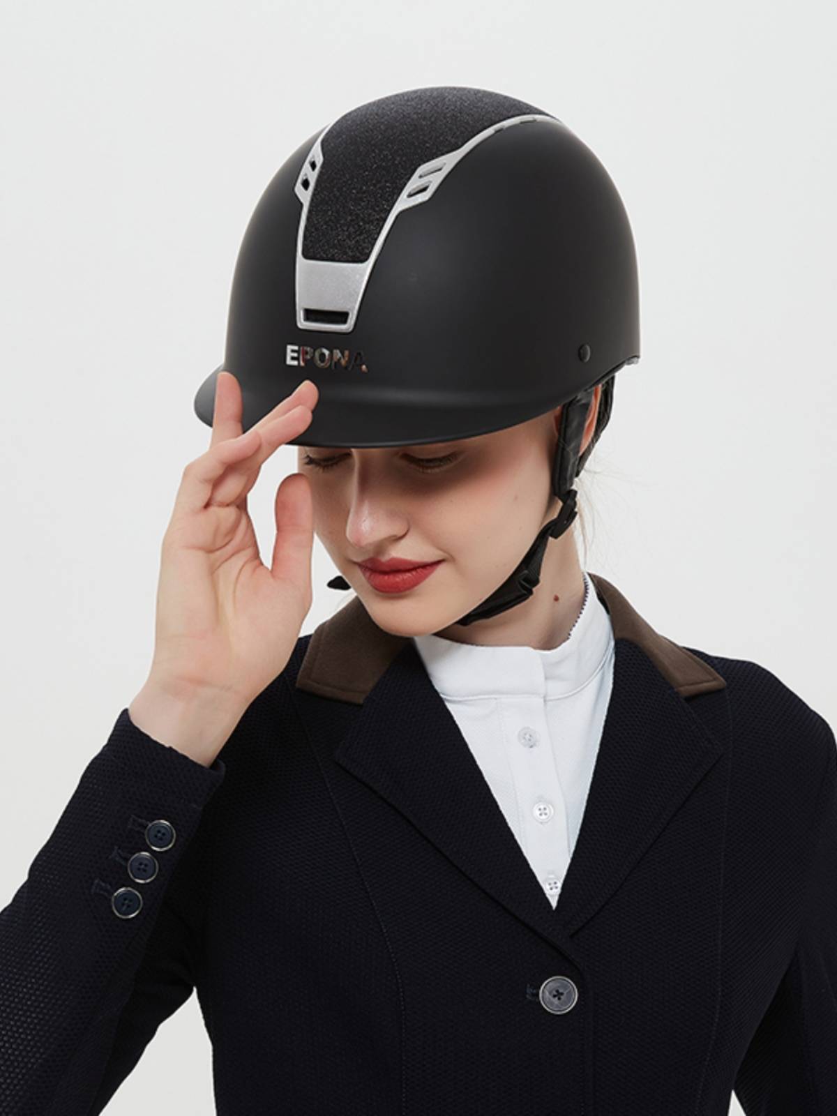 EPONA Equestrian helmet Hat Hat Knight Hat Protection Safety Protection Cavaliers Equipped with male and girl hats
