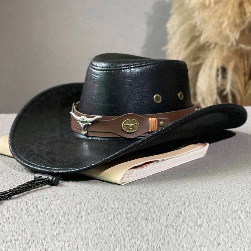 Bull head rivet jazz hat, men and women, spring, summer, autumn, go out to go out to shade hat